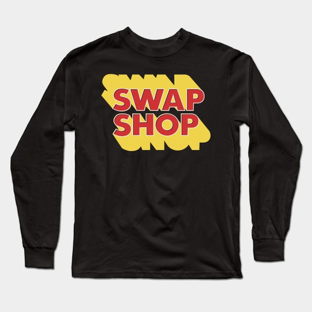 Saturday morning swapping Long Sleeve T-Shirt by BeyondGraphic